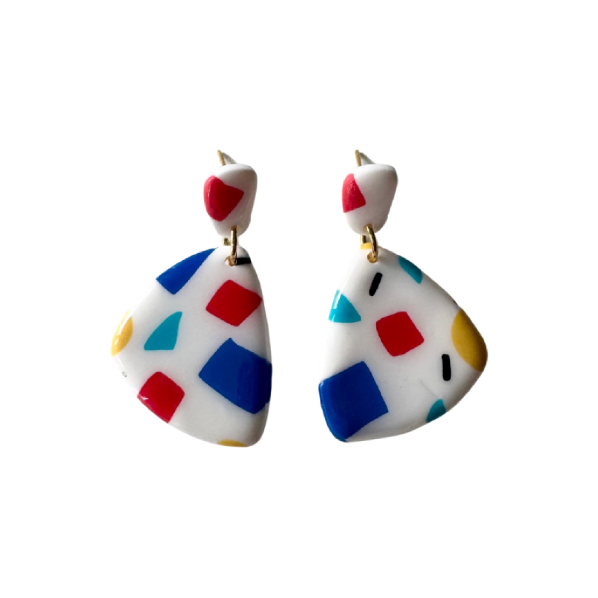 Levante confeti, pendientes