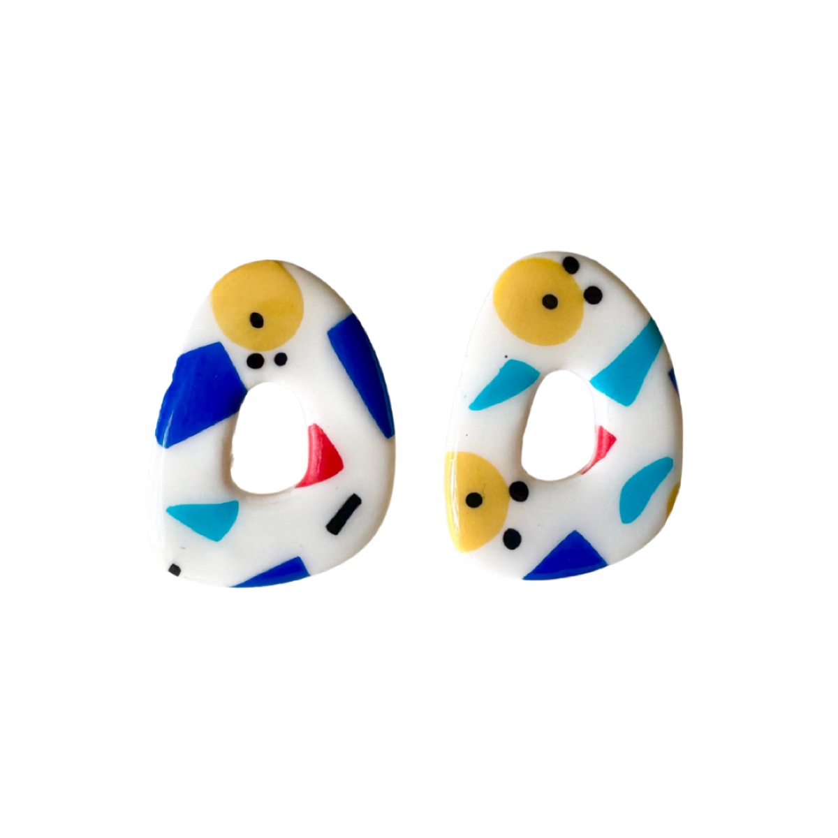 Vera confeti, pendientes