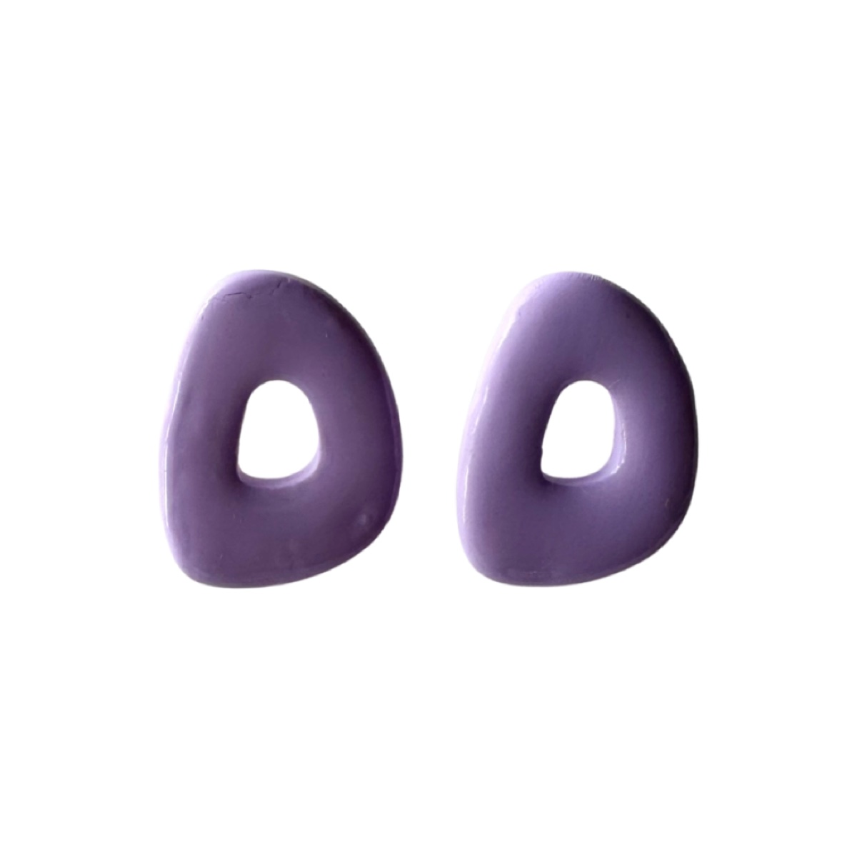 Vera lila, pendientes